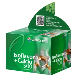 ISOFLAVONAS + CALCIO 500  GEONAT  X 60 COMPRIMIDOS